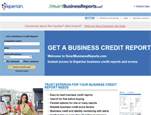 Tablet Screenshot of amcredit.smartbusinessreports.com